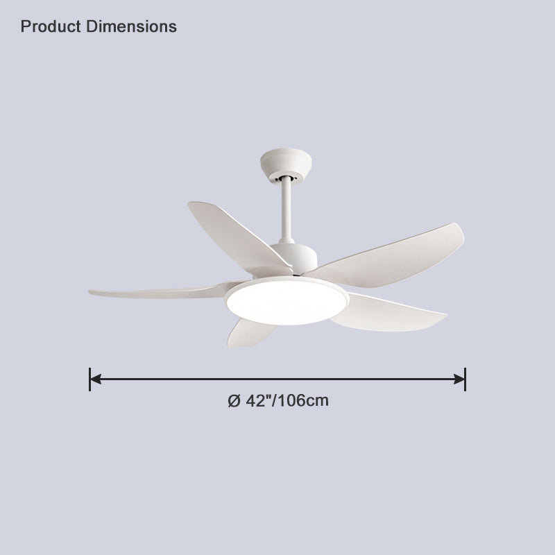 WOMO 42-WM5020 Low Profile Ceiling Fan Lamp