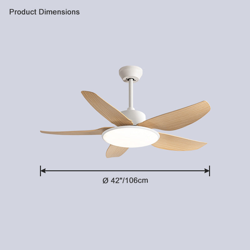 WOMO 42-WM5020 Low Profile Ceiling Fan Lamp