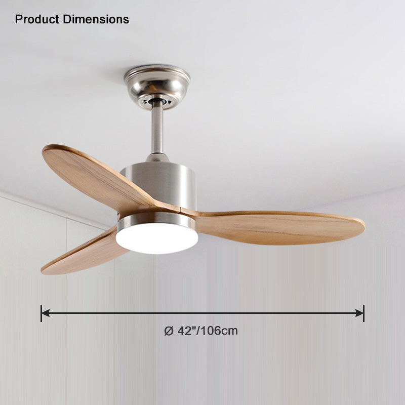 Lampe de ventilateur de plafond moderne WOMO Mid Century-WM5034