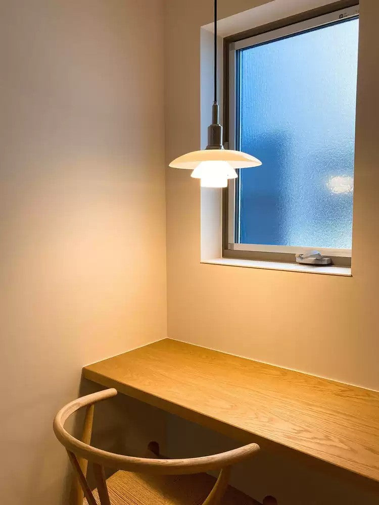 WOMO Suspension Opaline Verre Design-WM2116