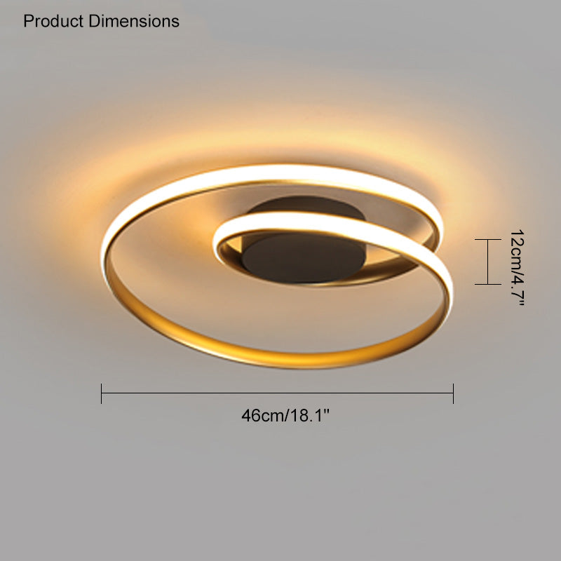 Plafonnier LED WOMO Swirl-WM1030