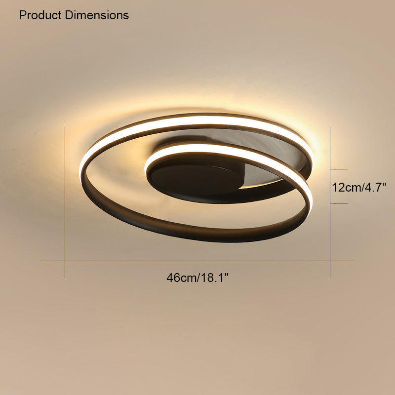 Plafonnier LED WOMO Swirl-WM1030