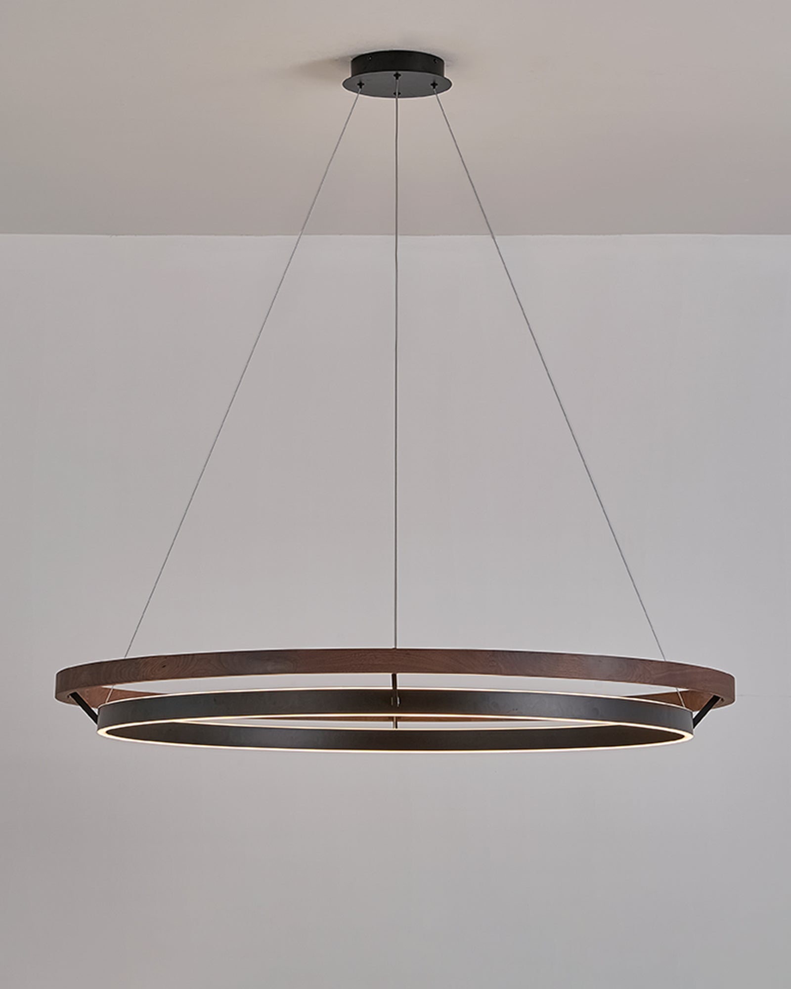 WOMO Wooden LED Ring Chandelier-WM2492