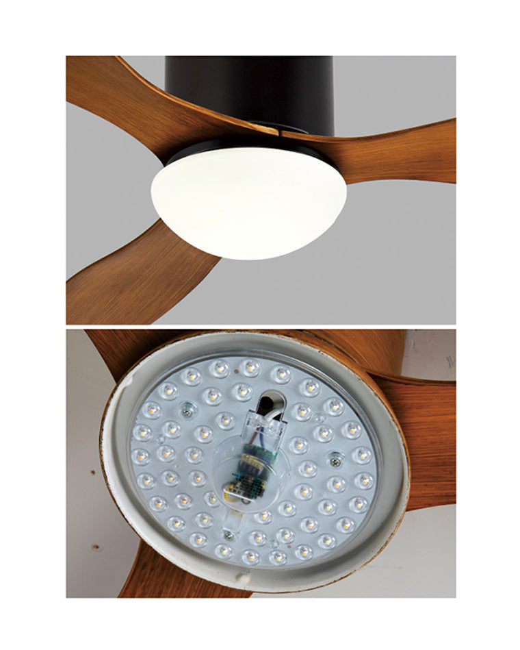 Lampe de ventilateur de plafond moderne WOMO 3 pales-WM5006