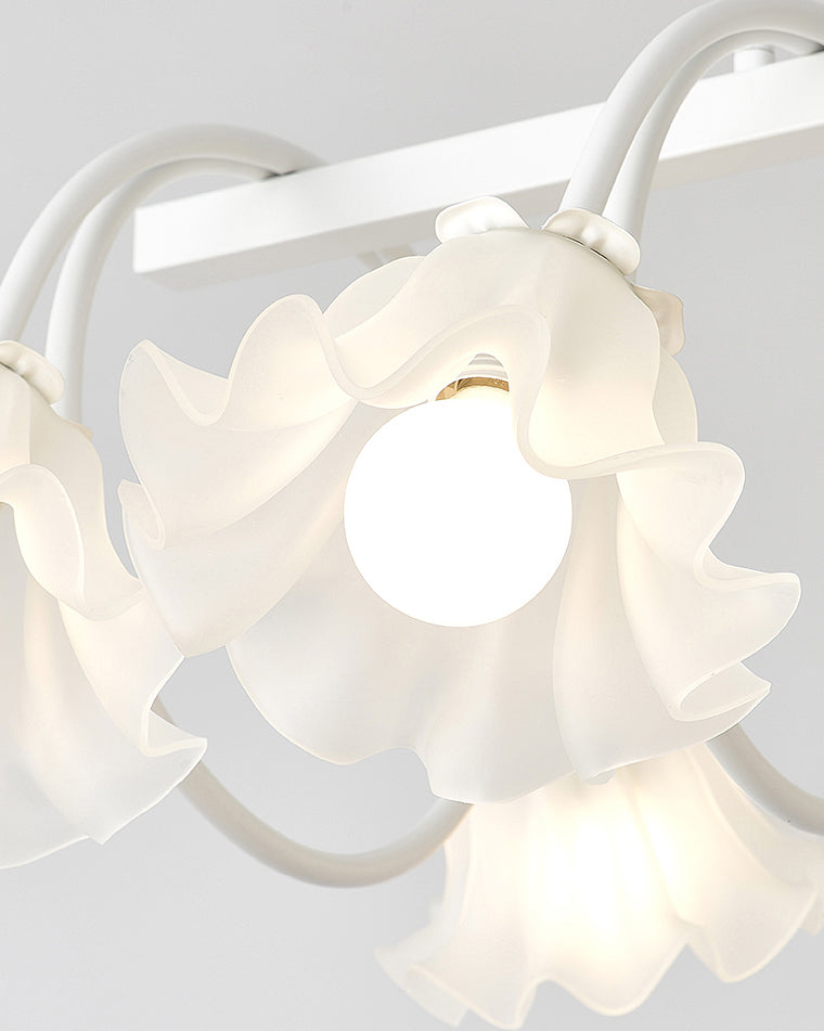 WOMO Lustre Lineaire Multiple Fleur Verre-WM2283