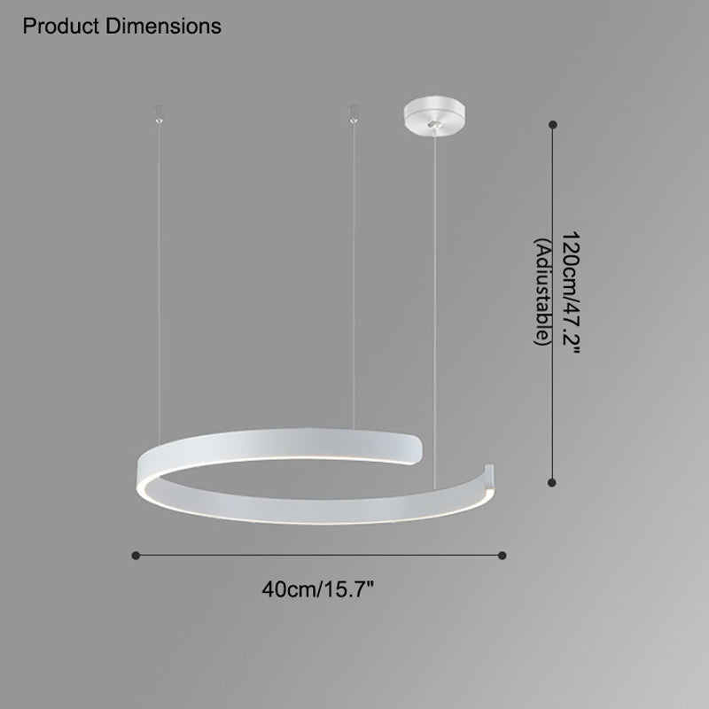 WOMO Lustre Multiple Cercle Led-WM2009
