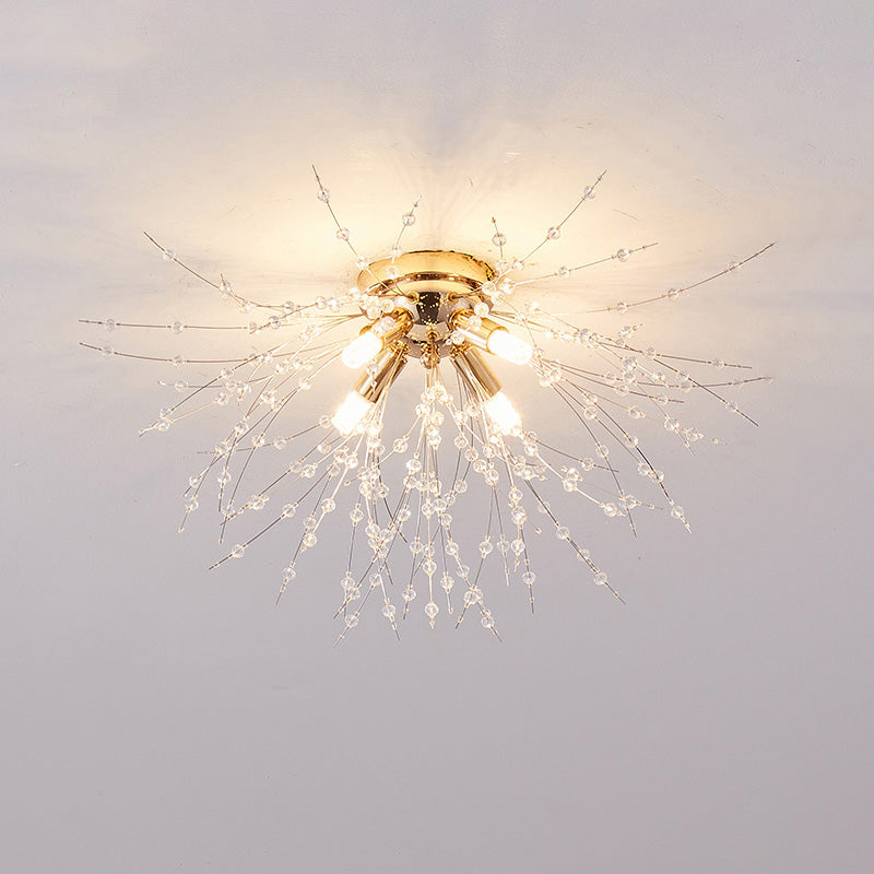 WOMO Plafonnier Cristal Moderne Chambre - WM1014