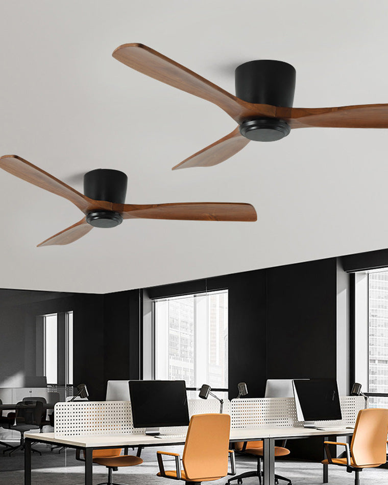 WOMO Grande lampe de ventilateur de plafond à profil bas-WM5052