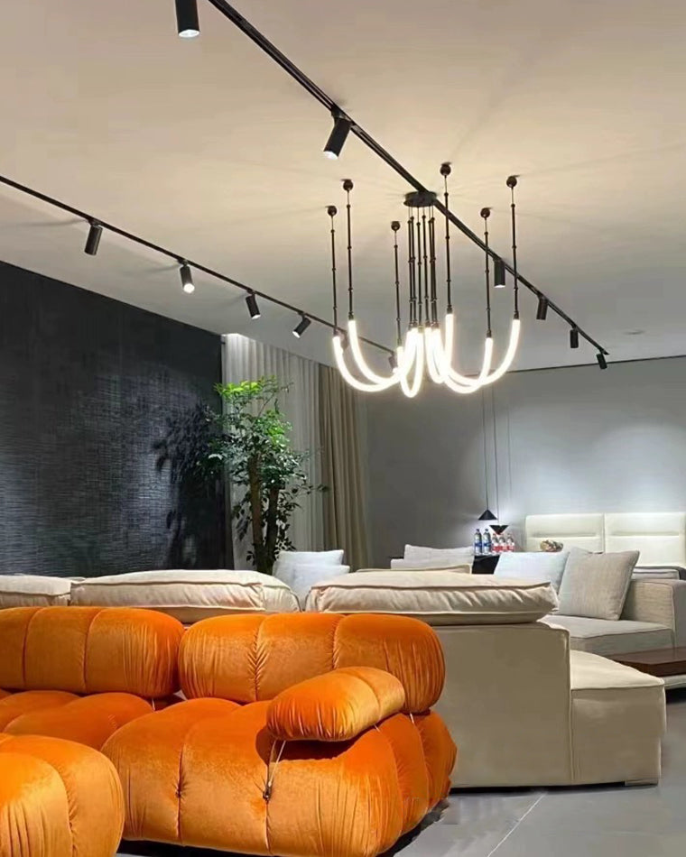 Lustre LED en corde de bambou WOMO-WM2752
