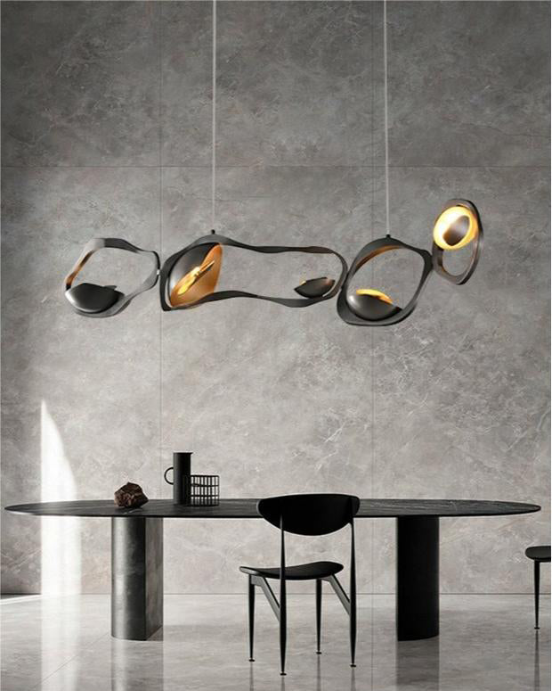 WOMO Lustre Chic Led Noir-WM2148