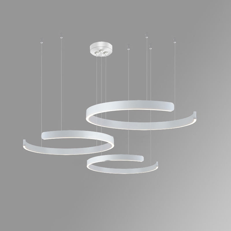 WOMO Lustre Multiple Cercle Led-WM2009