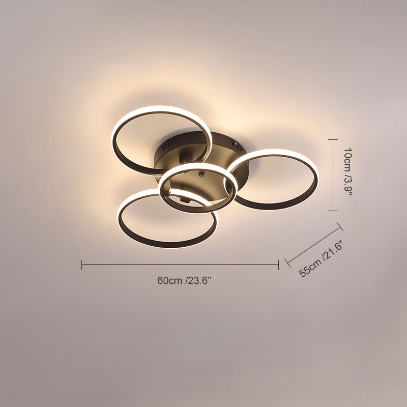 WOMO Plafonnier Cercle Moderne-WM1002