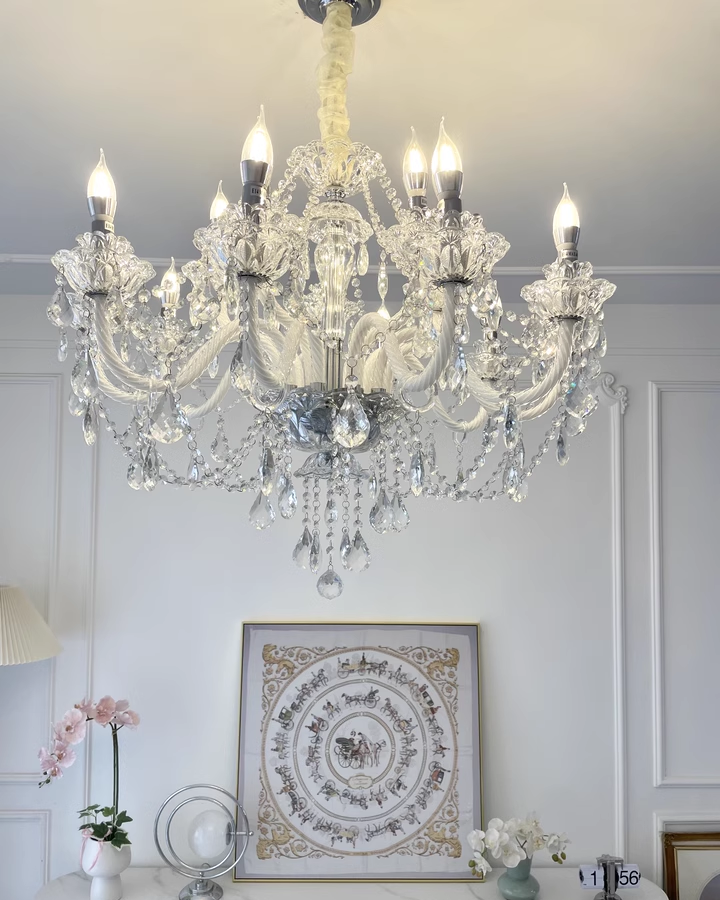 WOMO Lustre Luxe Cristal pour Salon-WM2340