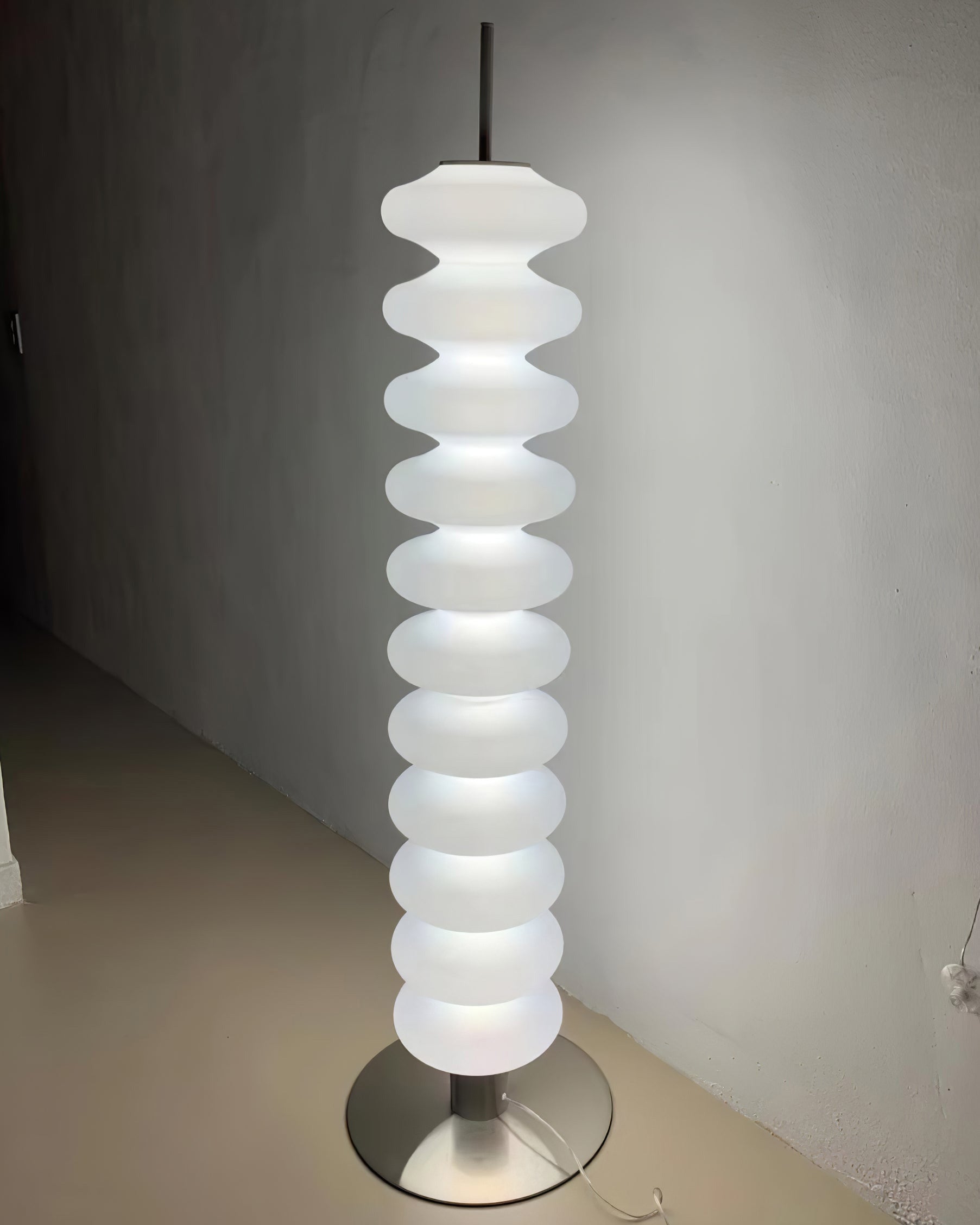 WOMO Lampe sur Pied Boules de Verre Empilées - WM7127