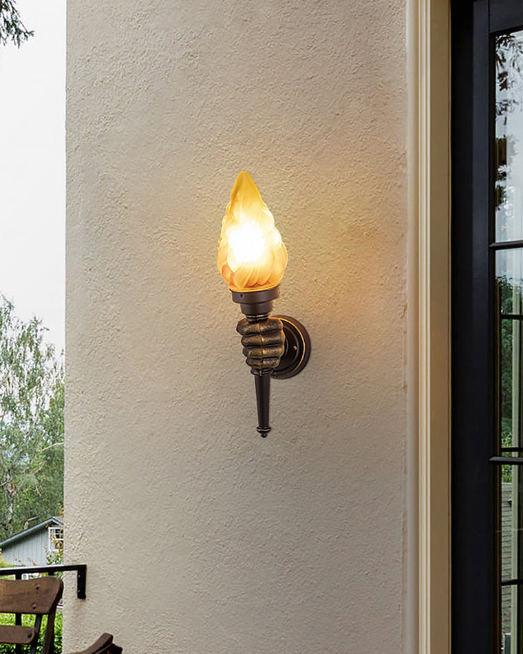 WOMO Applique Murale Extérieure Torche-WM9072