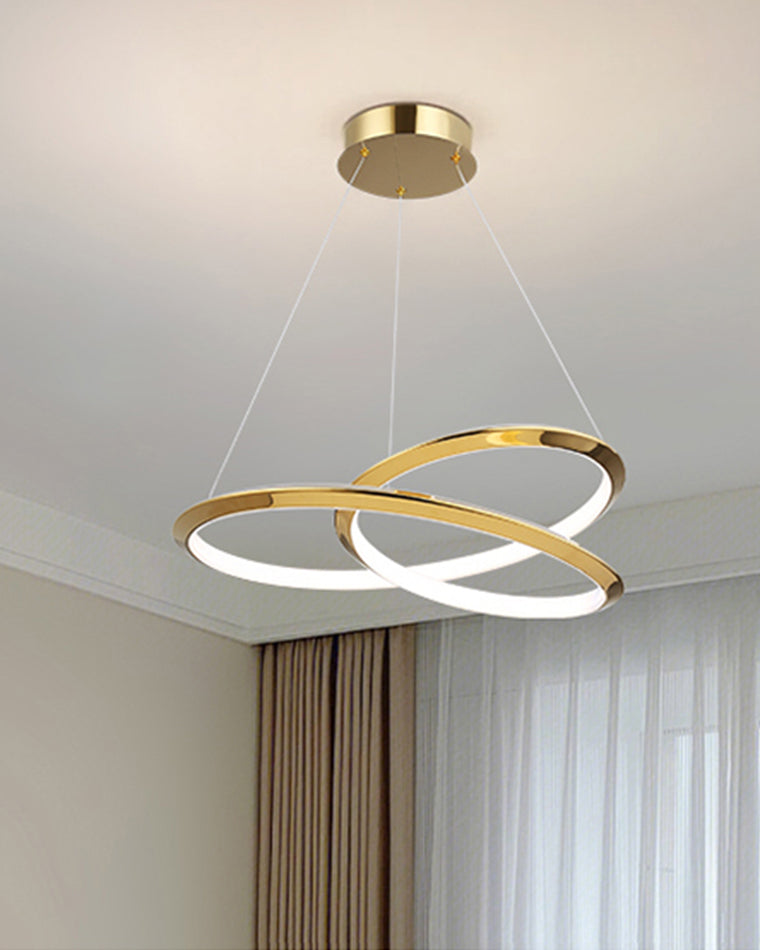 Lustre tourbillonnant WOMO Gold-WM2707