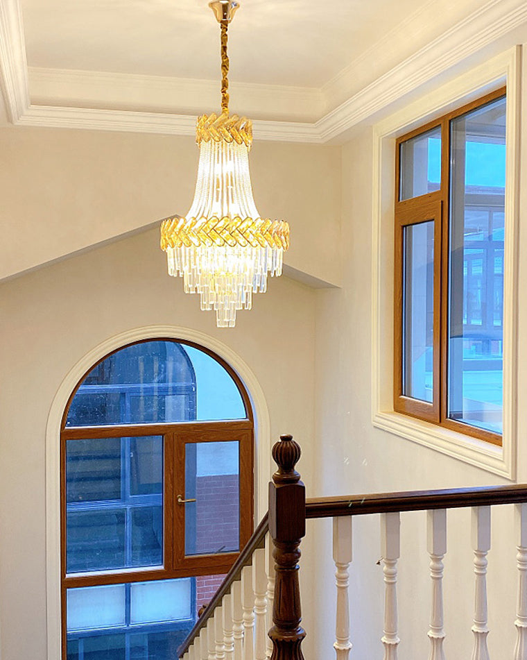 Lustre en cristal à plusieurs niveaux WOMO-WM2381