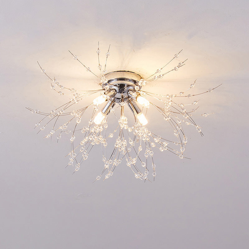 WOMO Plafonnier Cristal Moderne Chambre - WM1014