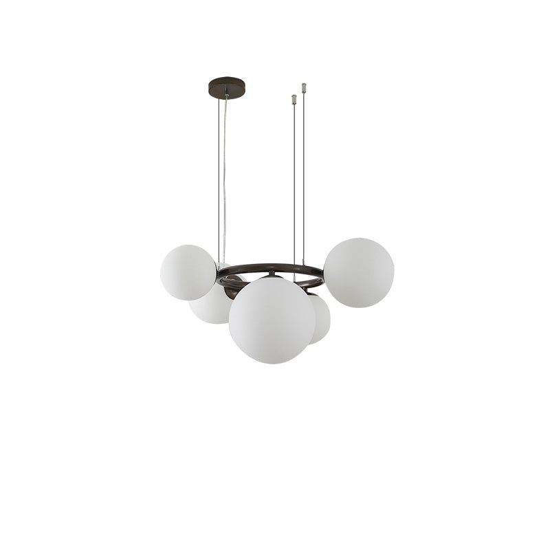 WOMO Lustre Plusieurs Ampoules Boule Verre-WM2253