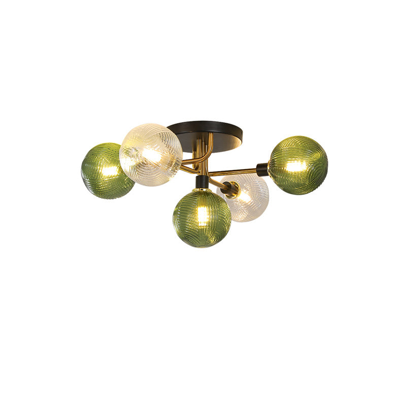WOMO Plafonnier Multiple Boule Verre-WM1110