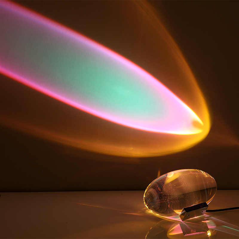 WOMO Lampes à poser en Verre Projecteur d'étoiles-WM8000
