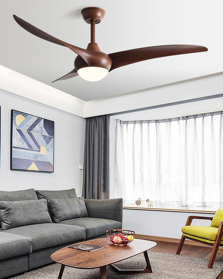 Lampe de ventilateur de plafond WOMO 3 Wave Blade-WM5016