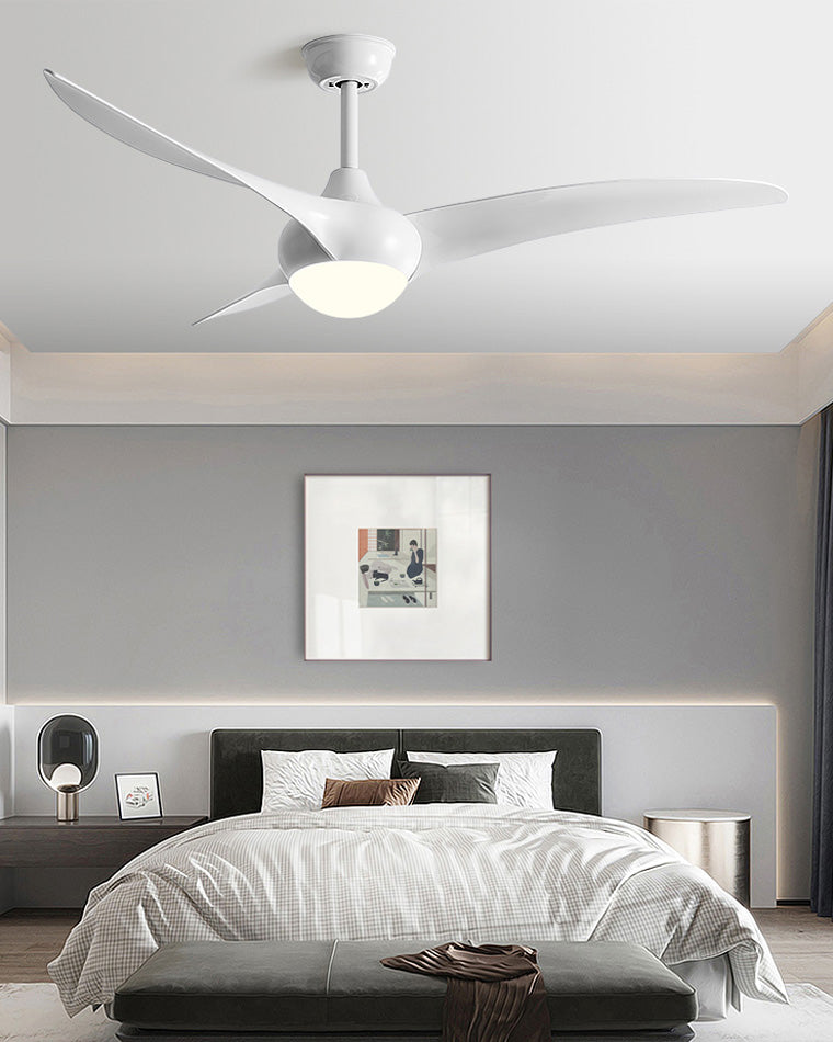 Lampe de ventilateur de plafond WOMO 3 Wave Blade-WM5016