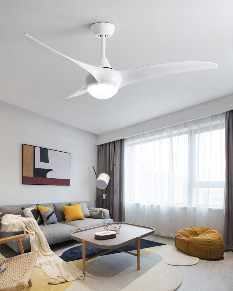 Lampe de ventilateur de plafond WOMO 3 Wave Blade-WM5016