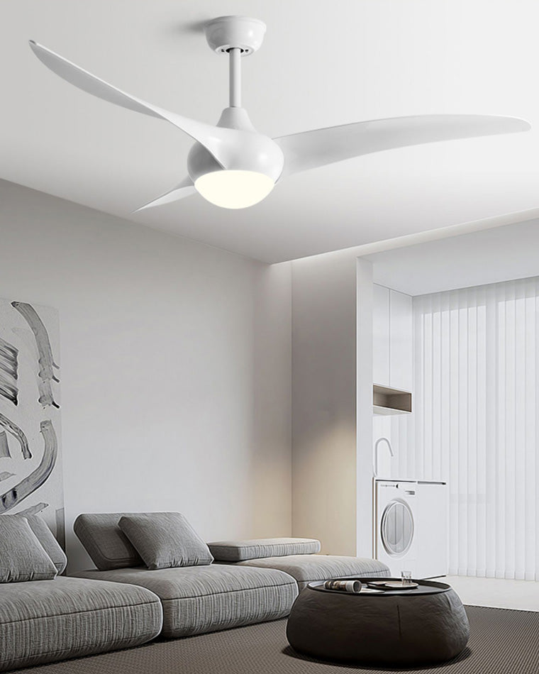 Lampe de ventilateur de plafond WOMO 3 Wave Blade-WM5016