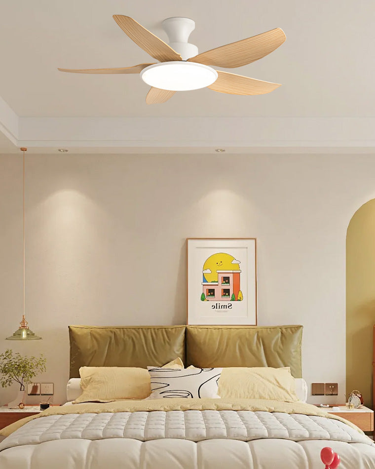 WOMO 42-WM5020 Low Profile Ceiling Fan Lamp