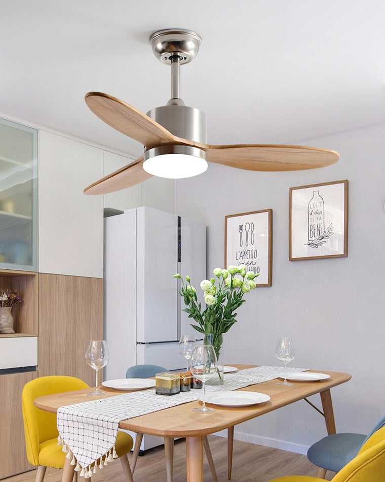 Lampe de ventilateur de plafond moderne WOMO Mid Century-WM5034