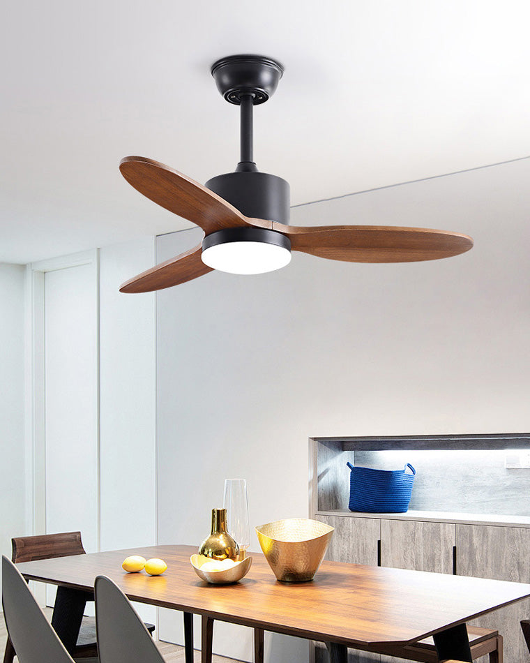 Lampe de ventilateur de plafond moderne WOMO Mid Century-WM5034