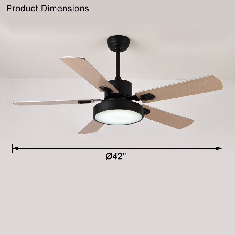 WOMO Ventilateur de plafond 5 Pales Moderne-WM5039