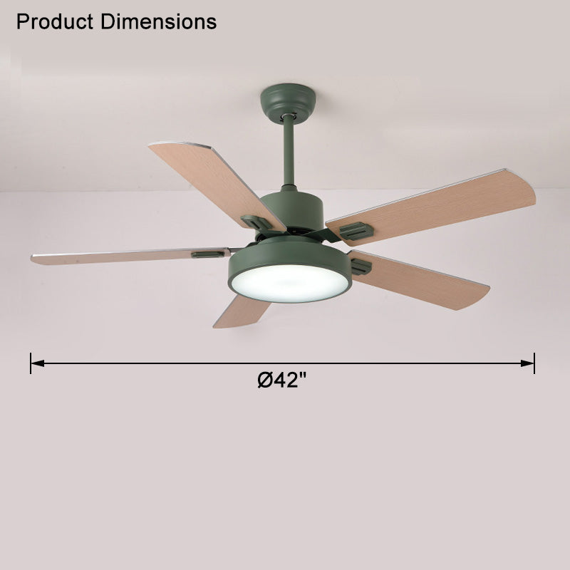WOMO Ventilateur de plafond 5 Pales Moderne-WM5039
