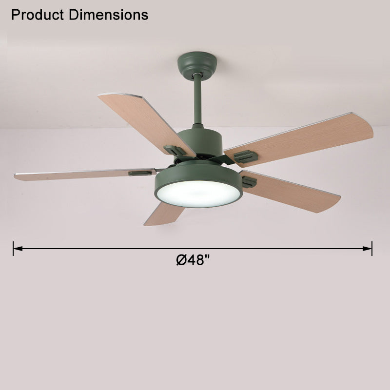 WOMO Ventilateur de plafond 5 Pales Moderne-WM5039