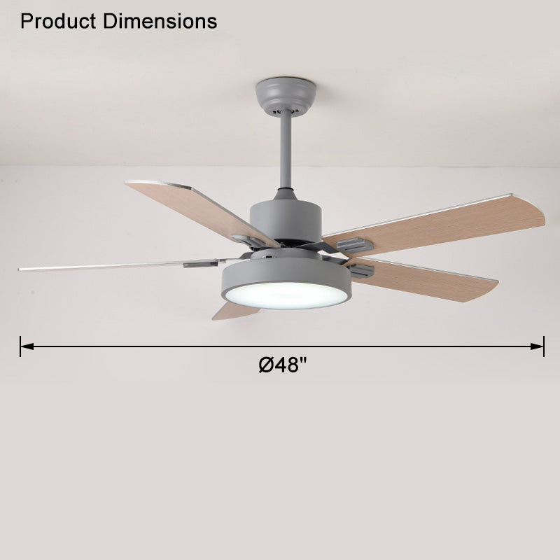 WOMO Ventilateur de plafond 5 Pales Moderne-WM5039