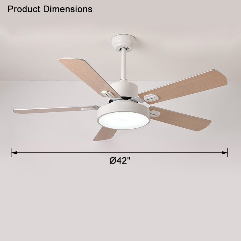 WOMO Ventilateur de plafond 5 Pales Moderne-WM5039
