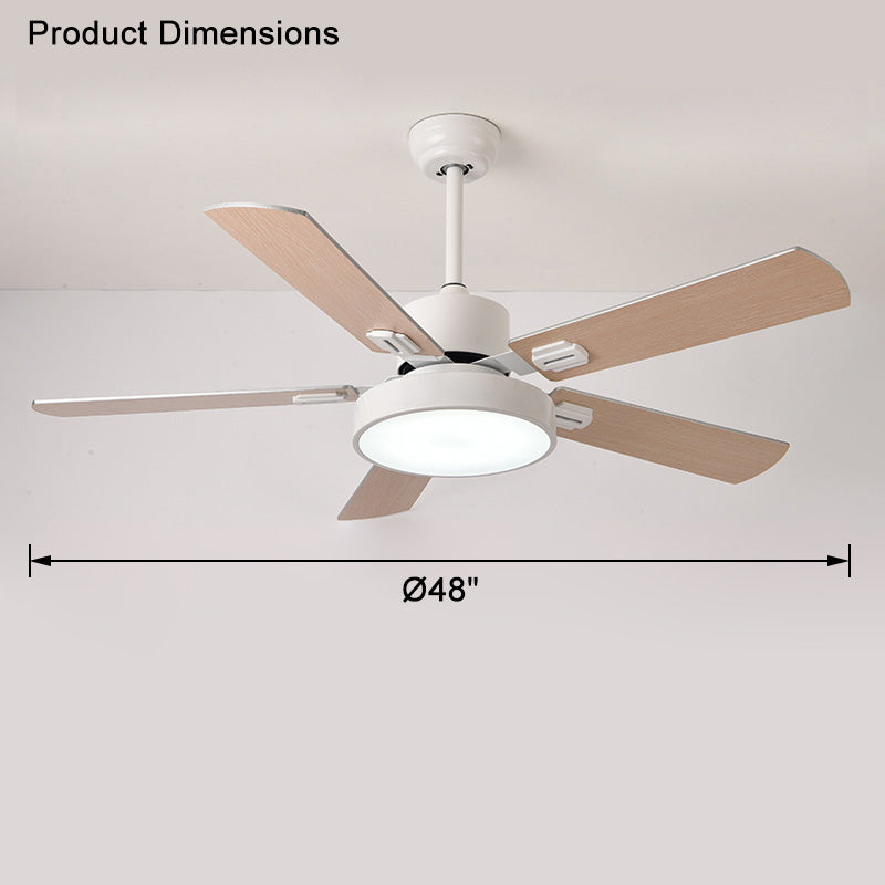 WOMO Ventilateur de plafond 5 Pales Moderne-WM5039