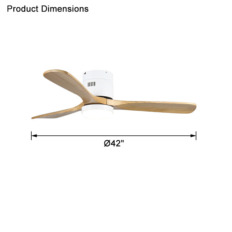 Lampe de ventilateur de plafond à profil bas WOMO-WM5040