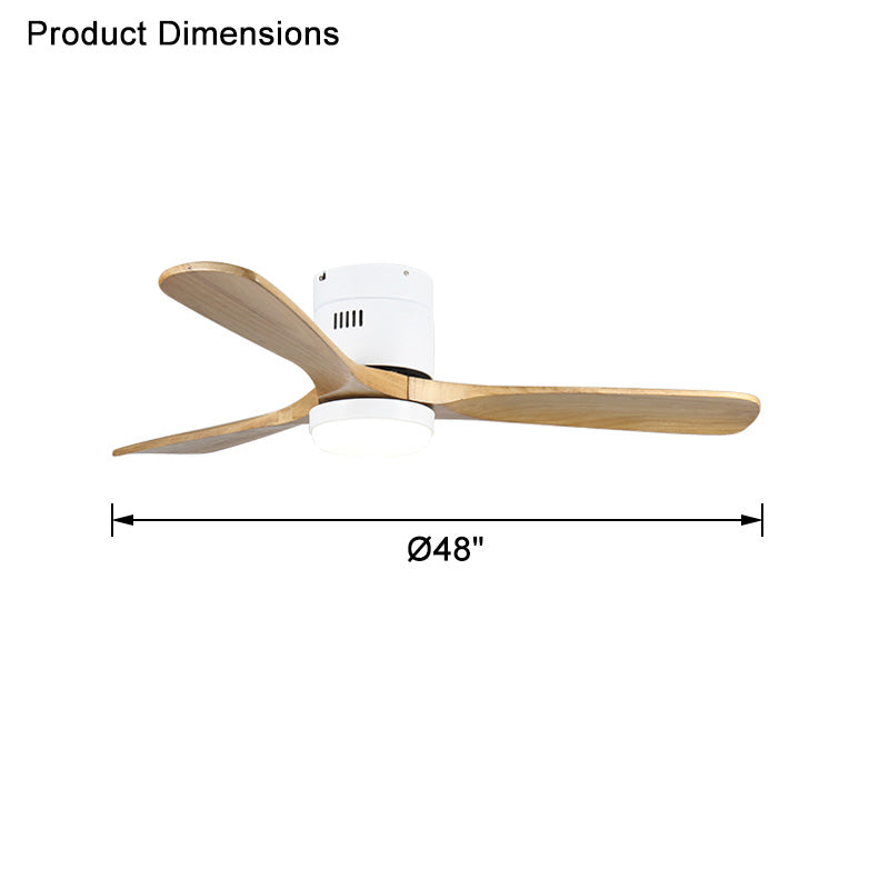 Lampe de ventilateur de plafond à profil bas WOMO-WM5040