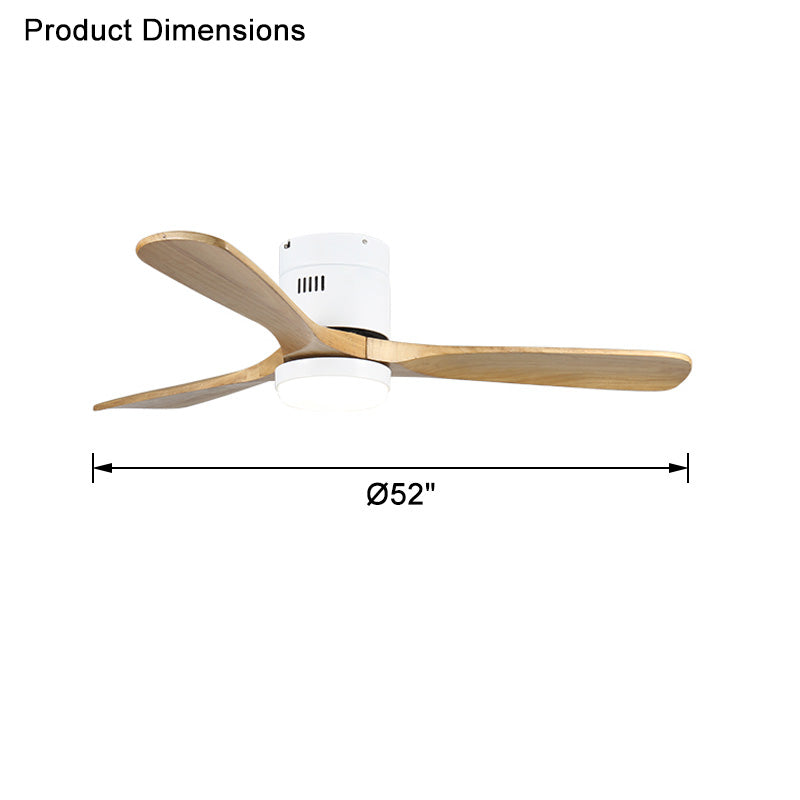 Lampe de ventilateur de plafond à profil bas WOMO-WM5040