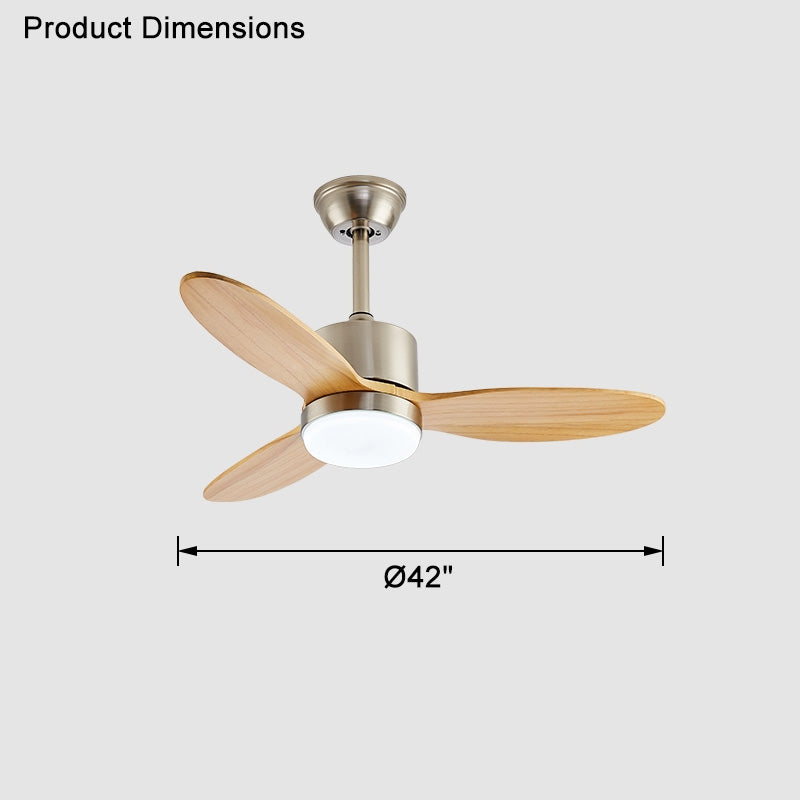 Lampe de ventilateur de plafond moderne WOMO Mid Century-WM5043