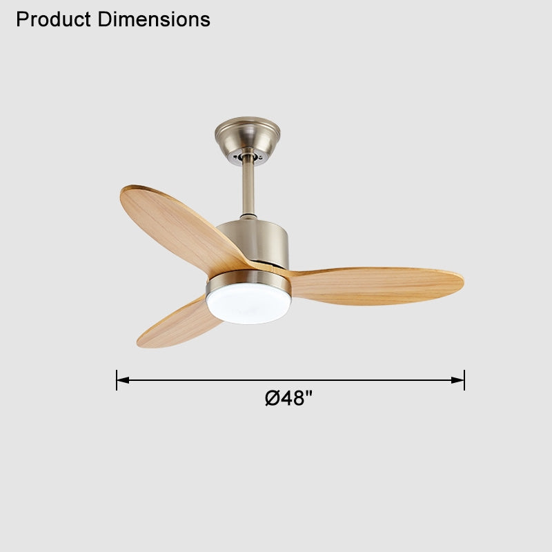 Lampe de ventilateur de plafond moderne WOMO Mid Century-WM5043
