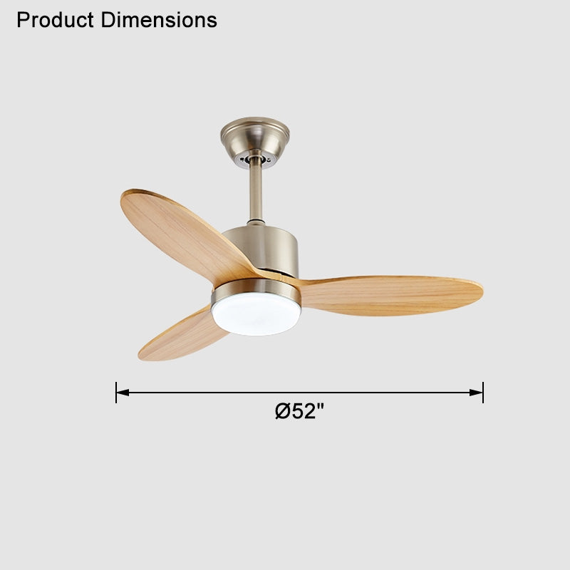 Lampe de ventilateur de plafond moderne WOMO Mid Century-WM5043