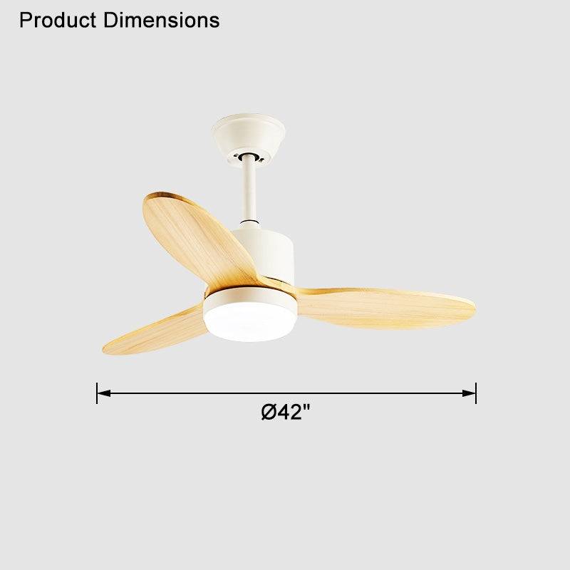 Lampe de ventilateur de plafond moderne WOMO Mid Century-WM5043