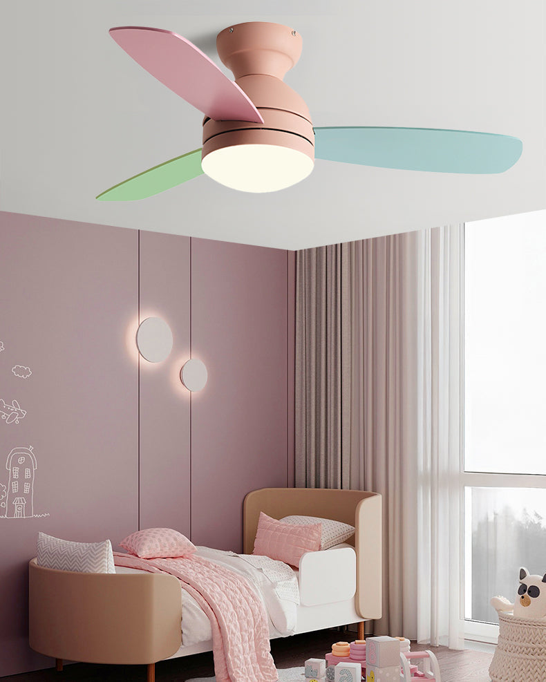 Lampe de ventilateur de plafond scandinave WOMO-WM5047