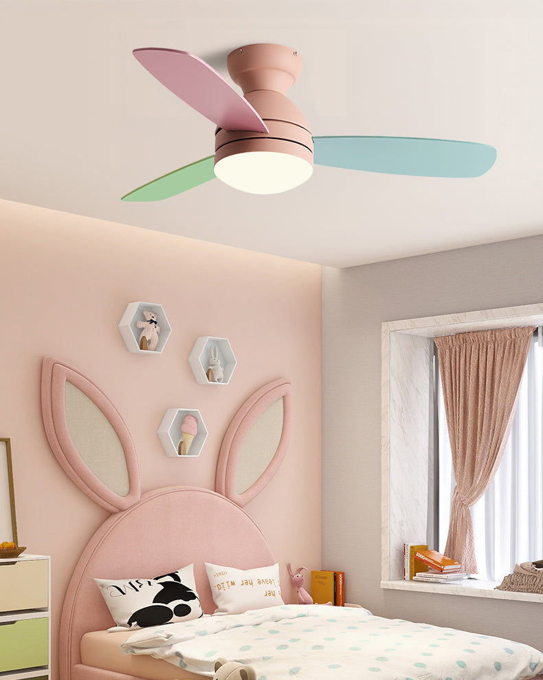 Lampe de ventilateur de plafond scandinave WOMO-WM5047