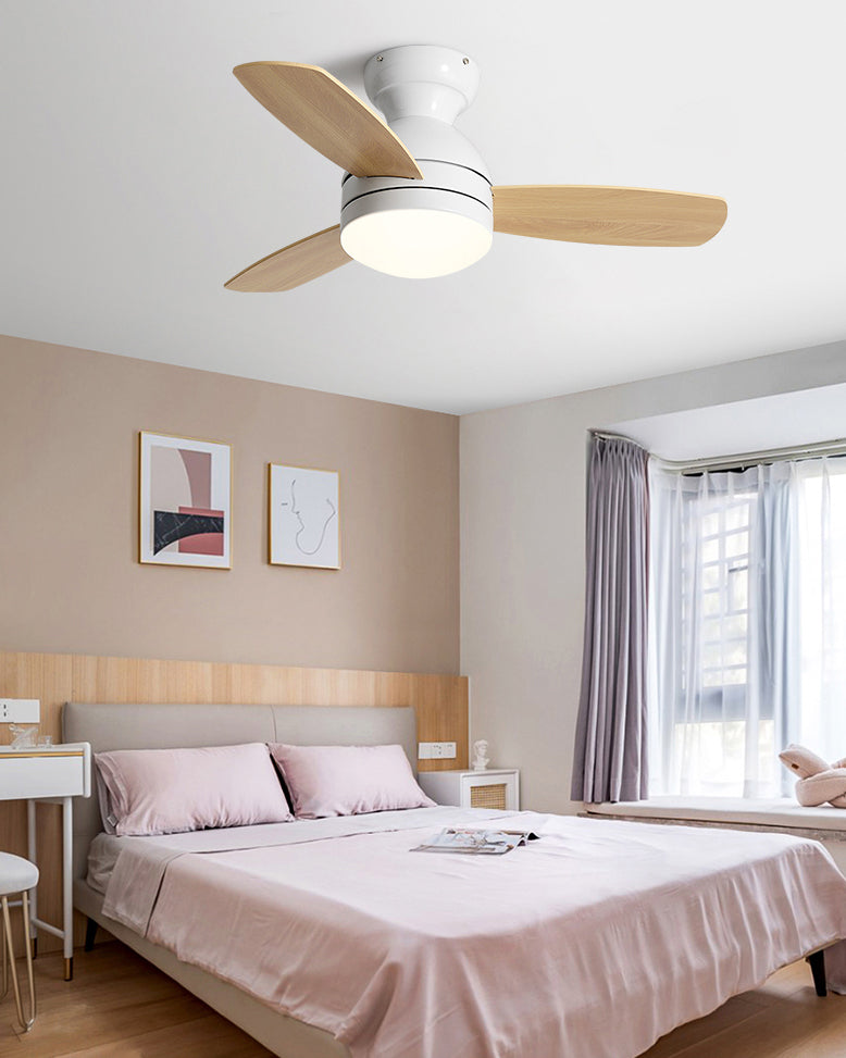 Lampe de ventilateur de plafond scandinave WOMO-WM5047