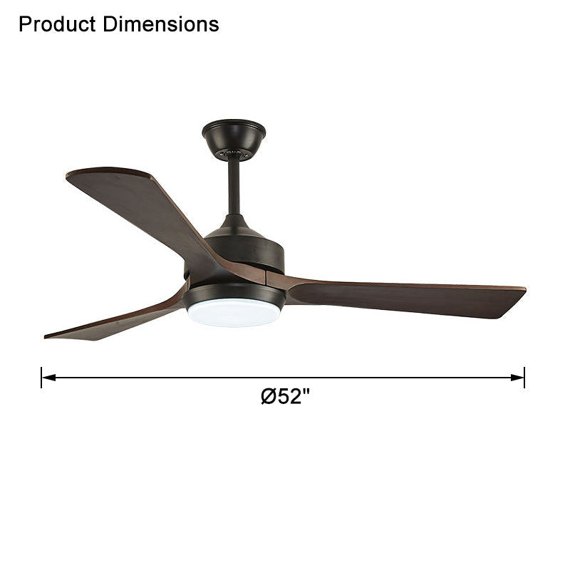 Lampe de ventilateur de plafond de ferme moderne WOMO-WM5048