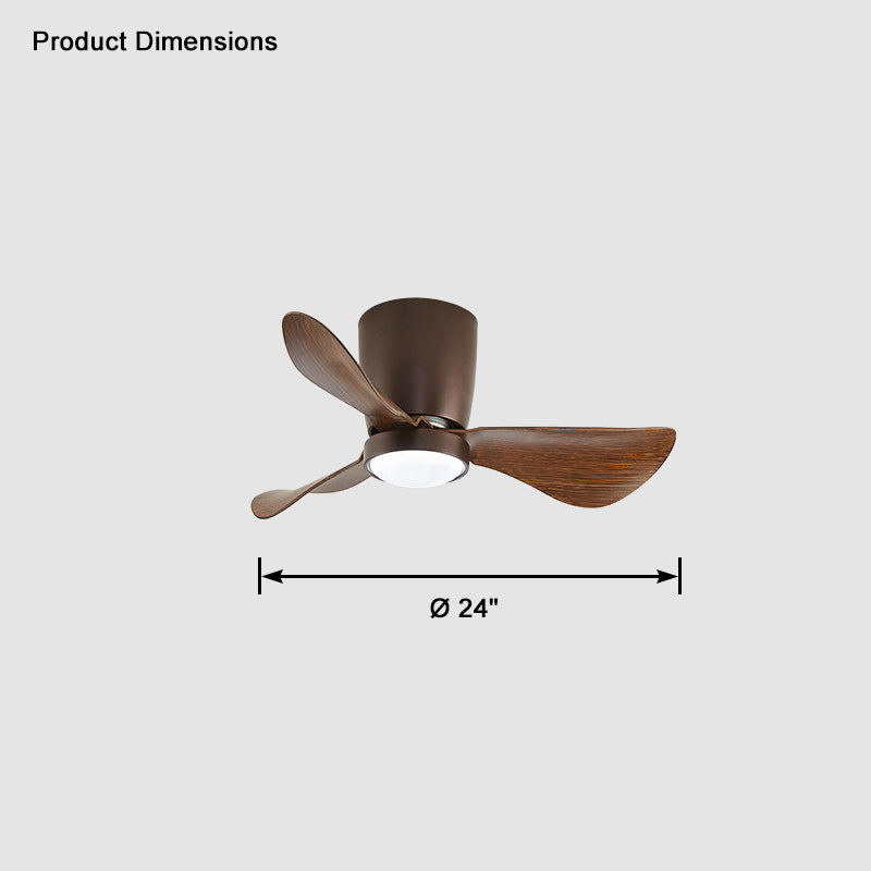 Lampe de ventilateur de plafond à profil bas WOMO-WM5056